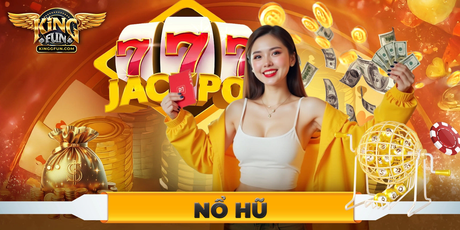 Kingfun – Đổi Thưởng Uy Tín Số 1 2025 | Nạp Rút Nhanh, Thắng Lớn Ngay 4 Không gian nổ hũ ấn tượng tại sảnh cược Kingfun